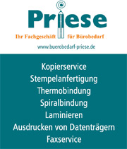 Wir führen nicht nur Artikel für Schul- und Bürobedarf, auch umfangreiche Serviceleistungen erhalten Sie hier in bester Qualität und zum fairen Preis.